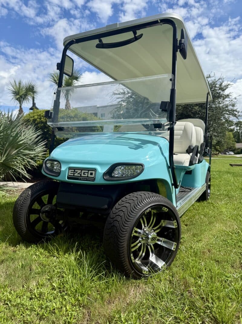 2023 EZGO Low Speed Vehicle with New Batteries - Image 4
